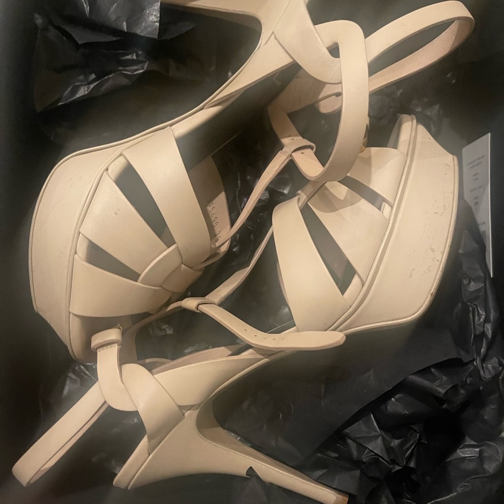 YSL platforms, worn twice in amazing condition with box - Picture 2 of 5